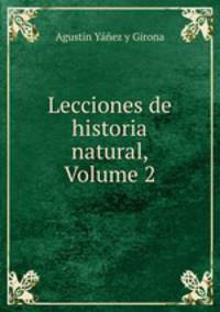 Lecciones de historia natural, Volume 2