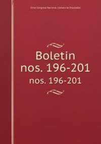 Boletin. nos. 196-201