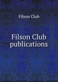 Filson Club publications