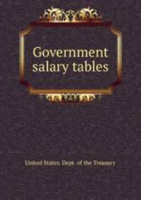 Government salary tables