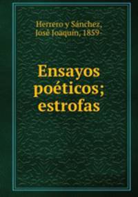 Ensayos poeticos; estrofas