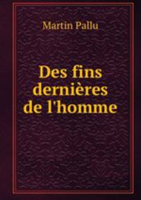 Des fins dernieres de l