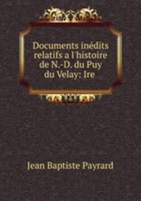 Documents inedits relatifs a l