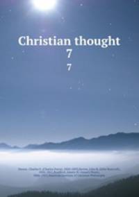 Christian thought. 7