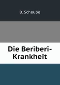 Die Beriberi-Krankheit