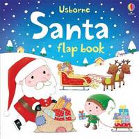 Santa Flap Book (board book) ***