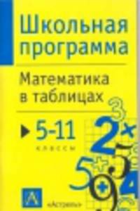 Математика в таблицах. 5-11 классы