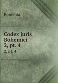 Codex juris Bohemici. 2, pt. 4