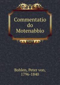 Commentatio do Motenabbio