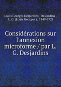 Considerations sur l
