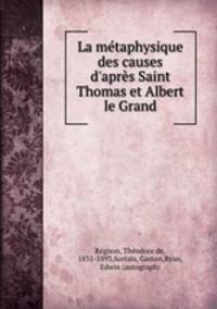 La metaphysique des causes d