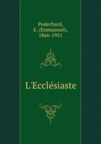 L`Ecclsiaste