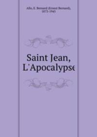 Saint Jean, L`Apocalypse