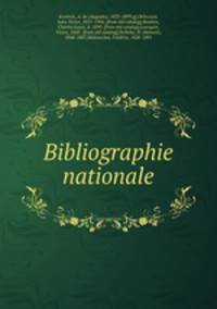 Bibliographie nationale