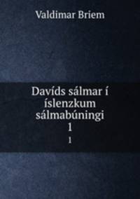 Davids salmar i islenzkum salmabuningi