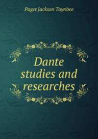 Dante studies and researches