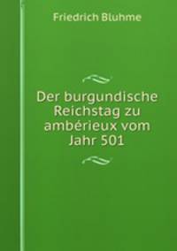 Der burgundische Reichstag zu amberieux vom Jahr 501