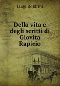 Della vita e degli scritti di Giovita Rapicio