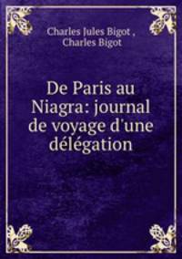 De Paris au Niagra: journal de voyage d