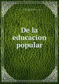 De la educacion popular