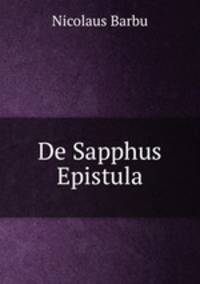 De Sapphus Epistula