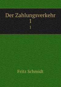 Der Zahlungsverkehr. 1