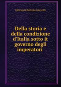 Della storia e della condizione d