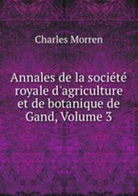 Annales de la societe royale d