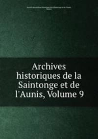 Archives historiques de la Saintonge et de l