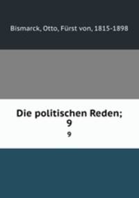 Die politischen Reden;. 9