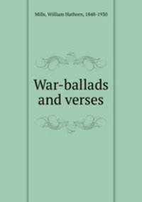 War-ballads and verses