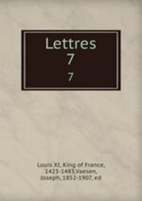 Lettres. 7
