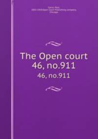 The Open court. 46, no.911