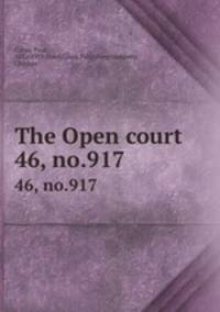 The Open court. 46, no.917