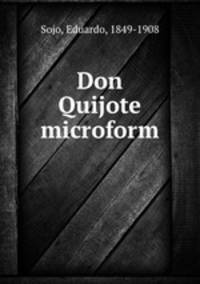 Don Quijote microform