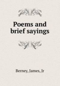 Poems and brief sayings