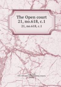 The Open court. 21, no.618, c.1