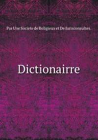 Dictionairre