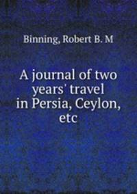 A journal of two years