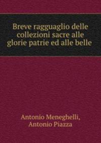 Breve ragguaglio delle collezioni sacre alle glorie patrie ed alle belle .