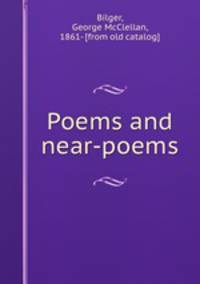 Poems and near-poems