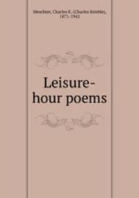 Leisure-hour poems