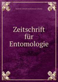 Zeitschrift fur Entomologie