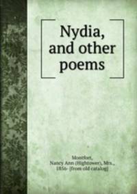 Nydia, and other poems