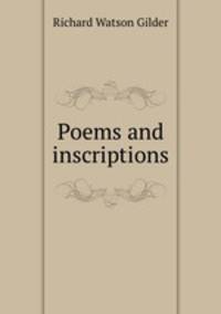 Poems and inscriptions