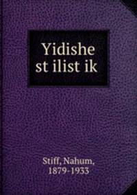 Yidishe st?ilist?ik?