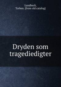 Dryden som tragediedigter