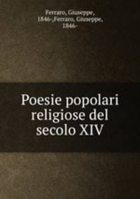 Poesie popolari religiose del secolo XIV