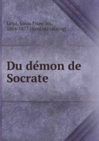 Du de?mon de Socrate