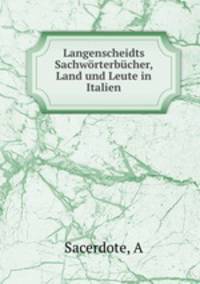 Langenscheidts Sachworterbucher, Land und Leute in Italien